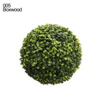 Wholesale Artificial Grass Topiary Boxwood Ball for Garden Decoration