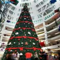 Wholesale - RGB decoration christmas tree ,outdoor colors led artificial christmas tree